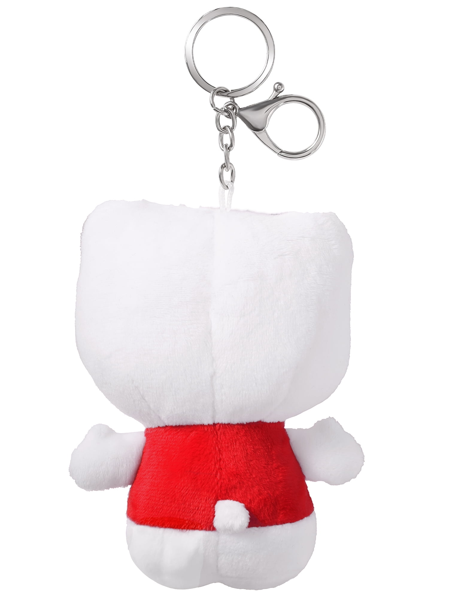 Sanrio Hello Kitty Plush Keychain Charm for Girls & Tweens, Soft Plush Backpack and Bag Accessory