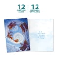 thumbnail image 5 of Tree-Free Greetings Christmas Greeting Card 12 Pack, 5x7, Soaring Santa (HP60513), 5 of 7