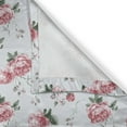 thumbnail image 6 of Ambesonne Rose Grommet Curtain, Pink Blossom English Flora, 50" x 63", Reseda Green Pink, 6 of 6