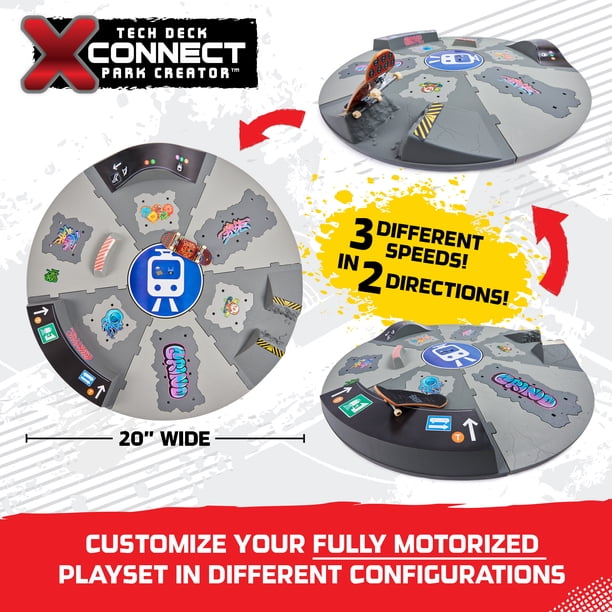 Tech Deck Shredline 360 Motorized Skate Park for Indoors - Walmart