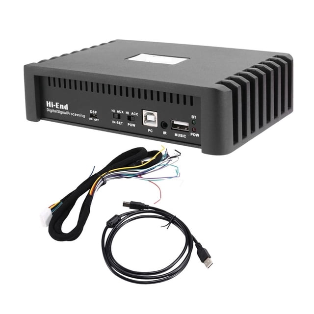 31 Segment 4 Input 6 Output DSP Processor Car DSP Car Power Amplifier Class AB 4-Way Power Amplifier ,Efficient Heatsink