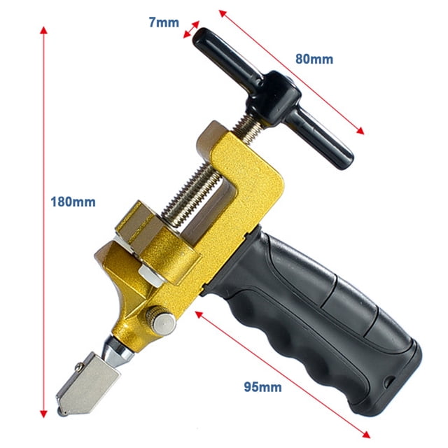 Glass Opener,Cutter And Tile Cutter Manual Tile Ceramic And Held Tool Tile And Tiles Cutter Heads Tile Tool Tile Opener Ideal Professional Heads Diy And Opener Portable Hand Held And Tool Manual