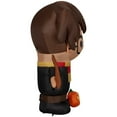 thumbnail image 4 of Harry Potter gonflable d'Halloween avec citrouille-lanterne et baguette, 4 of 5