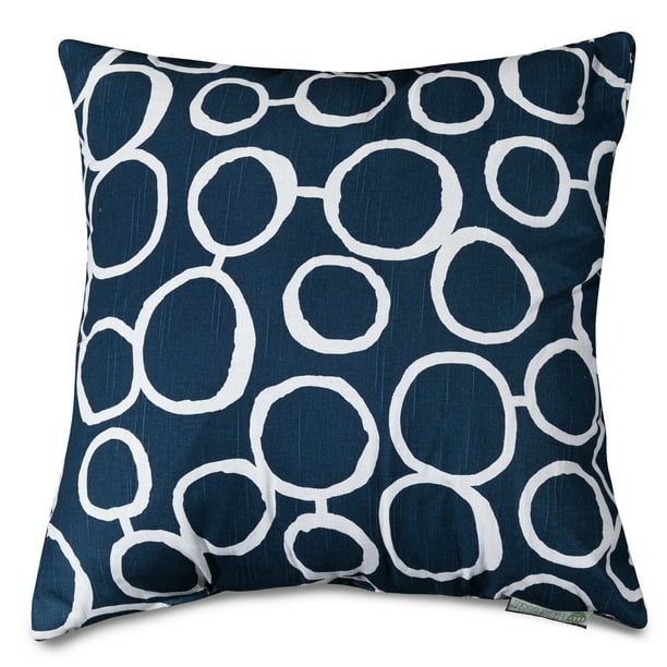 Majestic Home Goods Indoor Navy Fusion Extra Large Decorative Throw