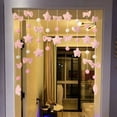 thumbnail image 6 of No Drill Door Curtain Hanging Decor with 45 Balls Stars, 23.6 Inch Doorway Wall Decoration for Bedroom Living Room Entryway(9Pcs), 6 of 6