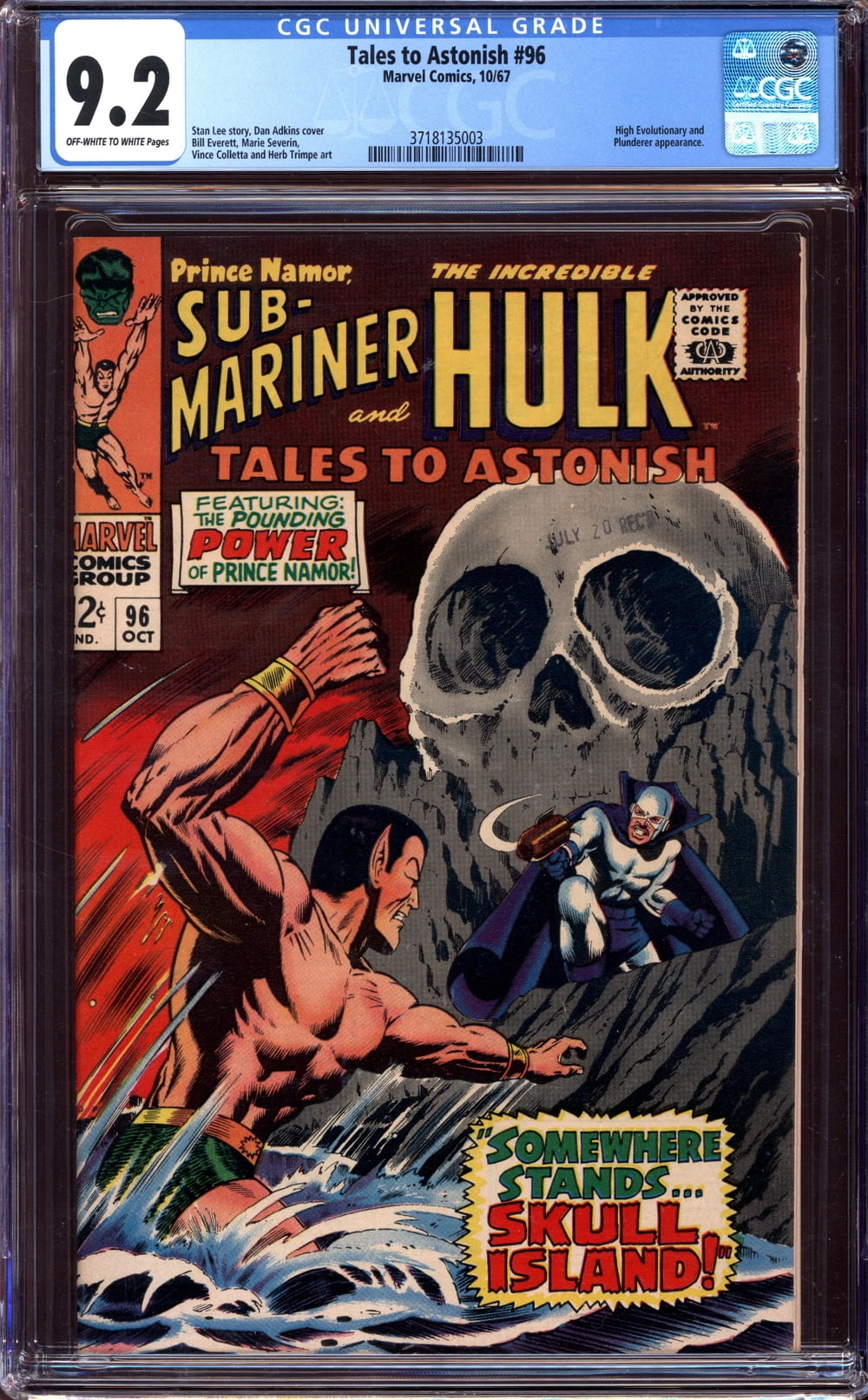 Cover of Tales to Astonish #96