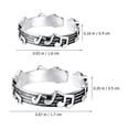 thumbnail image 2 of Raindrops 2Ud Anillos Para Con Musical En Ajustables Y Para Regalo, 2 of 8