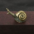 thumbnail image 2 of MasteelfCA Décoration de Bureau en Laiton Escargot Décoration Rétro pour Maison, 2 of 7