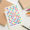 thumbnail image 4 of Pack of 960pcs 1cm Self Adhesive Assorted Colors Shiny Sparkle Star Stickers Kids Students Rewards Teachers Supplies, 4 of 8
