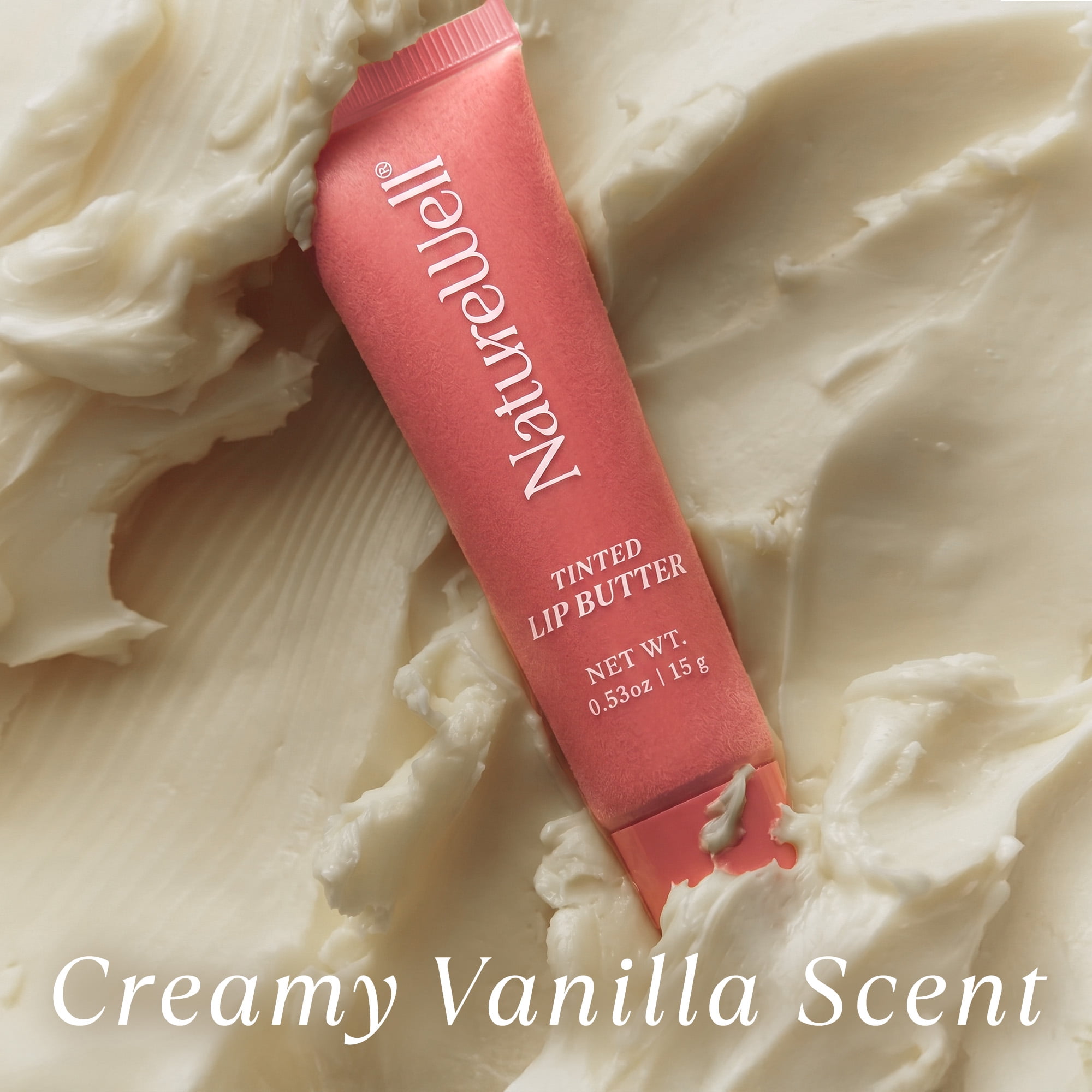 NatureWell Tinted Lip Butter, Pink Velvet, 0.53 oz