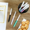thumbnail image 3 of Pen+Gear Retractable Gel Pen, Medium Point, 0.7 mm, Assorted Colors, 8 Count, 3 of 5