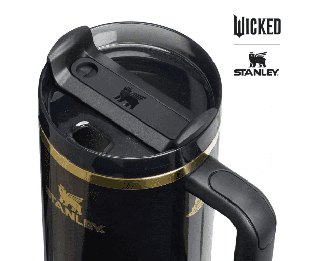 Stanley - Brandclub - Stanley 40 oz Stainless Steel H2.0  Elphaba For Good - Stanley 40 oz Stainless Steel H2.0 Flowstate Quencher Tumbler display picture 1
