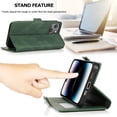 thumbnail image 5 of Funda de cuero con tapa para iPhone, carcasa con soporte para tarjetas, 15, 14, 13, 12 Mini, 11 Pro, XS, MAX, X, XR, 8, 7, 6s, 6 Plus, 5, 5s, SE, 2020, 2022, 5 of 5