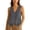 Grey, variant on Sleeveless Vest Jacket Lightweight Casual Outerwear Solid Button Down Open Front Layering Piece Women S down Vest Lightweight Womens Vest Woman Winter Jacket Amber Vest Womens plus Vest