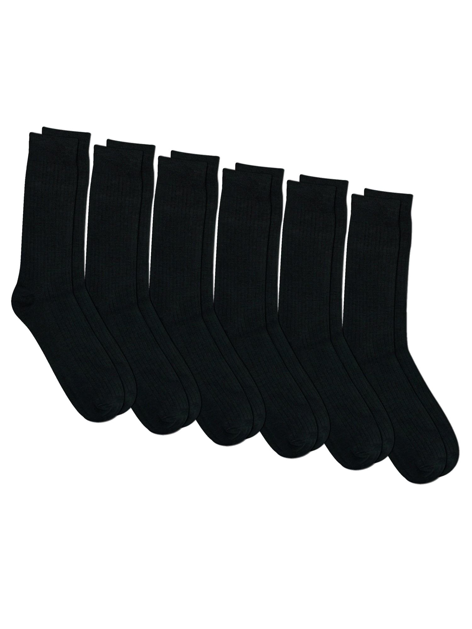 Athletic Sillky Socks Men Crew Imported Socks Men's Casual Cotton Blend Fashion Socks Black Comfortable Gym Socks 