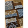 thumbnail image 4 of Nourison Contour Modern Mosaic Polyester Rug, Multi-Color, 4 of 5