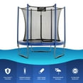 thumbnail image 2 of Machrus Upper Bounce 12 FT Round Trampoline Set with Safety Enclosure System – Backyard Trampoline - Outdoor Trampoline for Kids - Adults, 2 of 8