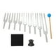 thumbnail image 5 of Chakra Tuning Forks Set, Yoga Tuning Fork Relax Mind Sound Trainning Aleación De Aluminio Para Interiores ANGGREK Descripción de la referencia, 5 of 5