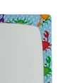 thumbnail image 2 of Ambesonne Cartoon Fitted Sheet, Crabs on Blue Backdrop, Twin XL Size, Multicolor, 2 of 2
