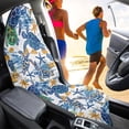 thumbnail image 3 of Garronmavis Turtle Starfish Car Seat Towel Cover Waterproof 1 PC Breathable Non-Slip Easy Install Universal Fit for Cars SUV Trucks Sedan Van Auto Interior Accessories, 3 of 8