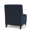 thumbnail image 3 of Siena Lounge Reception Armless Oversize Guest Chair / Black Steel Legs / Blue, 3 of 4