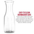 thumbnail image 3 of Kitchen Lux Carafe Glass Pitchers for Drinks Wine Decanter 34 Oz, 3 of 7