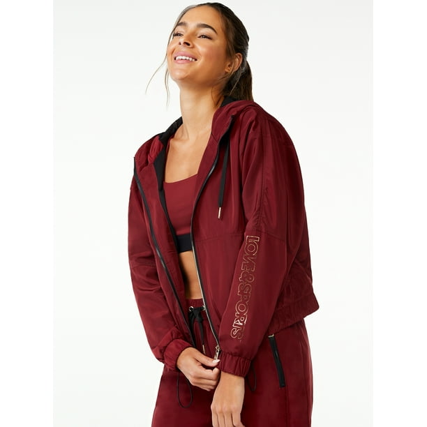 Love & Sports Women's Track Jacket with Hood