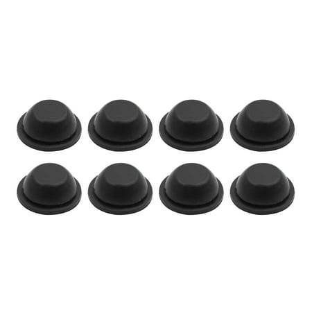 

8pcs Rubber Grommet Plug Car Flush Mount Wire Gasket Interior 30mm x 12mm