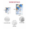 thumbnail image 7 of Blue Ombre Floral Kitchen Dish Towels for Drying Dishes Set of 2, Spring Flowers Modern Art Waffle Weave Microfiber Hand Tea Bathroom Towels Quick Dry & Absorbent Towel 12x12, 7 of 7