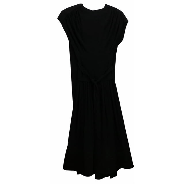 Proenza Schouler Robe Noire à Manches Courtes pour Femmes - 2
