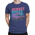 thumbnail image 2 of Vibrant Street Race Car Design Men's T-shirt, 2 of 3
