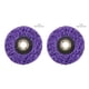 thumbnail image 1 of Eigraketly Rueda de lijado Pulido de acero inoxidable Pintura Rectificado Limpieza Herramientas de resistencia al desgaste Disco de aluminio Coche #115 morado 2Conjunto, 1 of 6