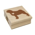 thumbnail image 1 of Pug Dog with Heart Square Rubber Stamp Stamping Scrapbooking Crafting - Small 1.25in, 1 of 7