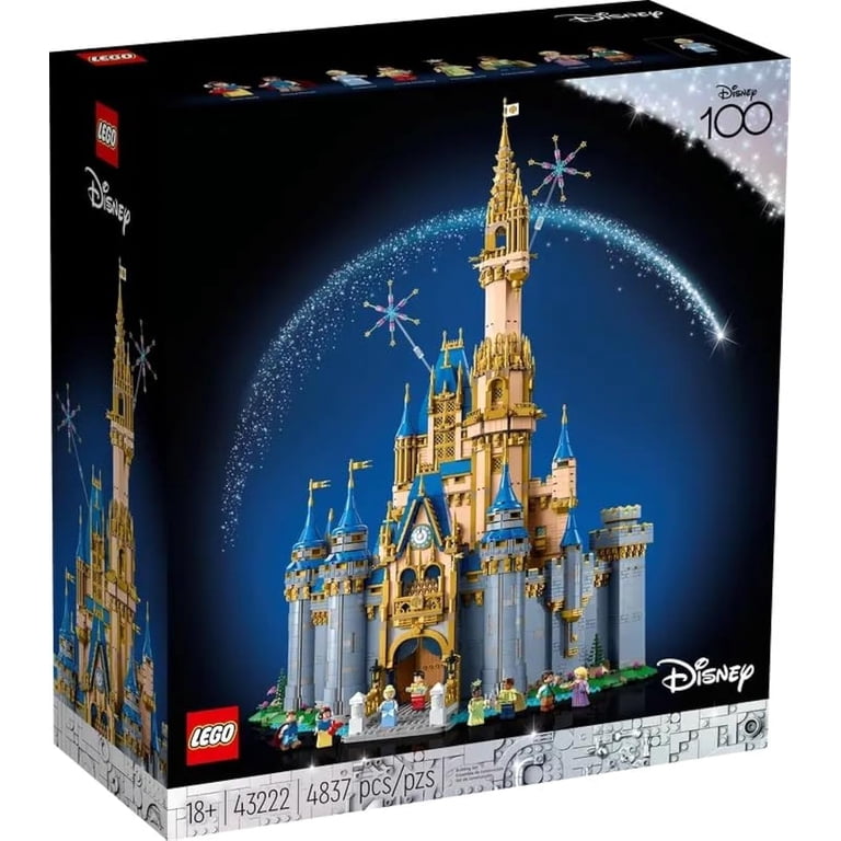 ミネラNo.1.13.17.23.50.54.68.74.75.80.86.91 LEGO, Disney Building Set, 43222, Black with Disney Castle details