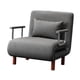 thumbnail image 2 of Sofá cama plegable,Sofá cama plegable Sofá Colchón de piso plegable,Cama de invitados moderna plegable multifunción extraíble,Apartamento multiusos con sofá plegable de 65cmx72cmx80cm, 2 of 9