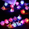 thumbnail image 2 of De Luces Led Navideñas Para Los Dedos, Anillos Luminosos Led De Dibujos Animados Bonitos, Recuerdos De Fiesta Para Niños Y Adultos, Juguetes Iluminados, Anillos, Rellenos De Medias 50 Uds. Guardurnaity HA044431-01, 2 of 6