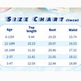 thumbnail image 7 of Tiny Cutey Toddler Boys Swimsuit Baby Long Sleeve Top Shorts Trunks Bathing Suit Set Swimwear Outfit with Hat for 12-18 Months, 7 of 7