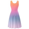thumbnail image 5 of Vestidos Para Mujer Vestidos Casuales de Moda Comtable Sin Mangas Cuello Redondo Vestido Estampado Odeerbi ODB155503, 5 of 5