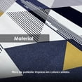 thumbnail image 3 of Tapete Sala Estilo Nórdico Gris 160x200 ilios innova modelo triángulos grises, 3 of 9