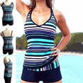 thumbnail image 1 of New Women UK 6-18 Two Piece Tankini Sets Swimsuit Sports Clothes Shorts Swimwear M/UK8, 1 of 8