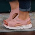 thumbnail image 1 of Women's Sandals With Mesh Upper Platform Fish Mouth Shoes Summer Beach Supply36, 1 of 4