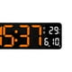 thumbnail image 5 of Reloj de pared digital Zulema Reloj de pared digital naranja, 5 of 8