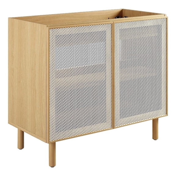 Calla Bathroom Vanity Cabinet (Sink Basin Not Included) in Oak