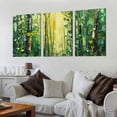 thumbnail image 2 of Ullo0ord Forest Wood Inner Frame Ready to Hang Wall Art Paintings Printed Picture Canvas Painting for Home Kitchen Wall Decor Artwork 12"x16"x3pcs, 2 of 6