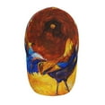 thumbnail image 4 of Disketp Colorful Rooster Print Baseball Caps For Outdoor Sports Fashion Casual Outdoor Caps Men Women, 4 of 9
