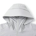 thumbnail image 5 of Leesechin Men's UPF 50+ Sun Protection Outdoor Lightweight Full Zip Hoodie Jacket Long Sleeve Fishing Hiking Performance Shirt, 5 of 8