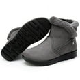 thumbnail image 4 of Yazi  Women Snow Boots Winter Shoes Faux Fur Lined Warm Comfortable Anti Slip Booties with Zippers Size  4.5-12, 4 of 7