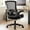 Black, variant on NEO CHAIR Office Desk Gaming Chair Computer High Back Mesh Seat with Rolling Wheels Ergonomic Adjustable Comfy Flip-up Armrests Lumbar Support Height for Home (Grey)