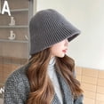 thumbnail image 2 of Classic Warm Bucket Hat for Women Beanies for Women Berets Fall Winter Hat Womens Snow Cap Handwear Travel Outdoor, 2 of 7