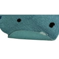 thumbnail image 2 of Blue Safari Hippo Plush 100% Cotton Bath Rug 26 X 25 Inch, 2 of 3